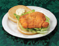 Fried chicken sandwich